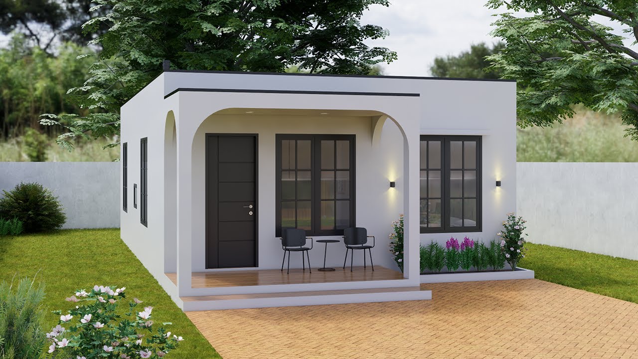 23'x36' (7x11 Meters) Small House Tour | Modern House Design
