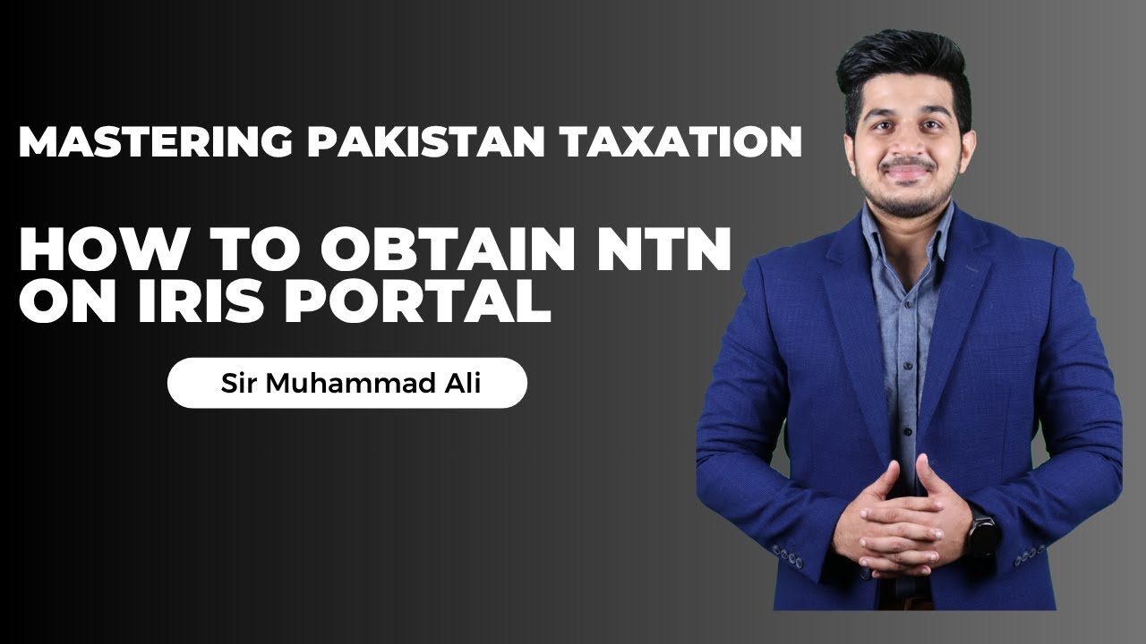 How to Obtain National Tax Number on IRIS Portal