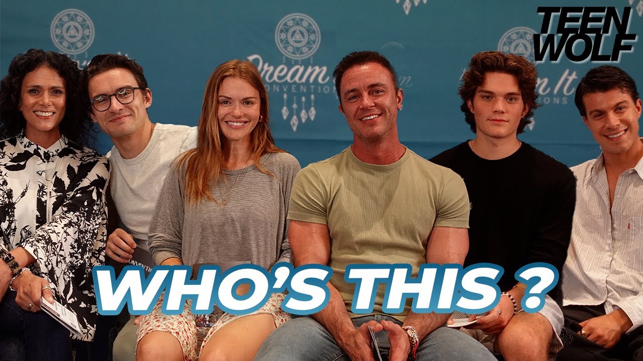 The Teen Wolf cast plays Who's This ?