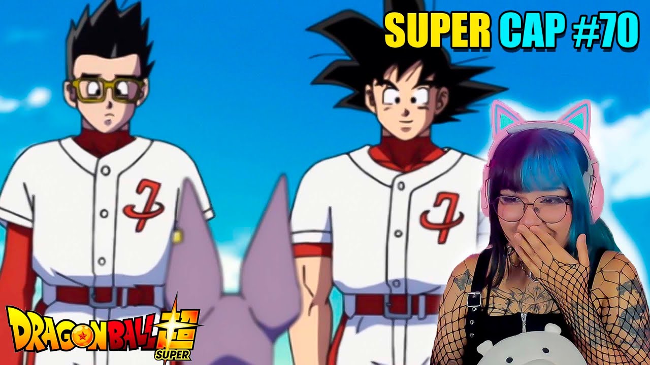 UNIVERSO 6 VS 7 EN BASEBALL😯SAGA GOKU BLACK 70 REACCION ​DRAGON BALL SUPER POR PRIMERA VEZ