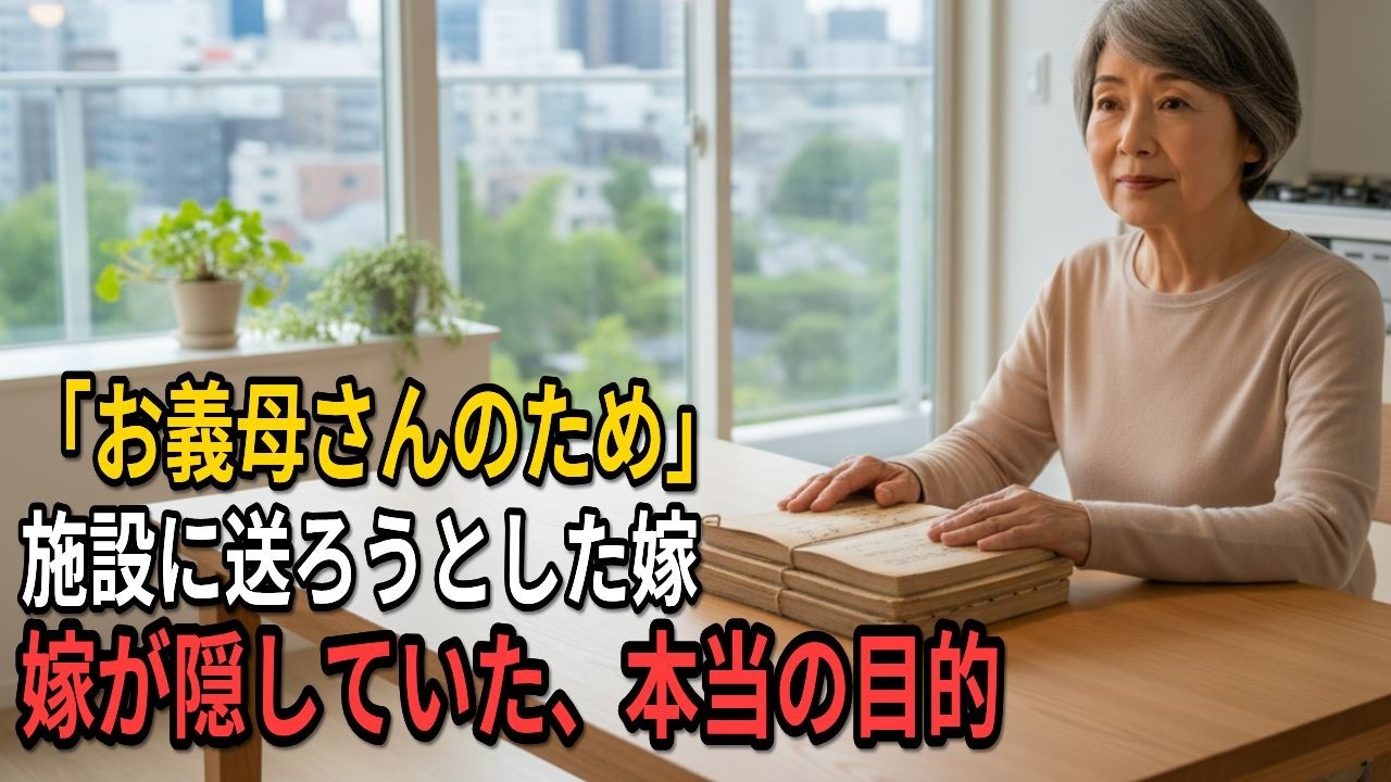 嫁に「施設に入れる」と言われた68歳の母…夫が5年前に金庫に隠していたものとは【シニアの感動実話】
