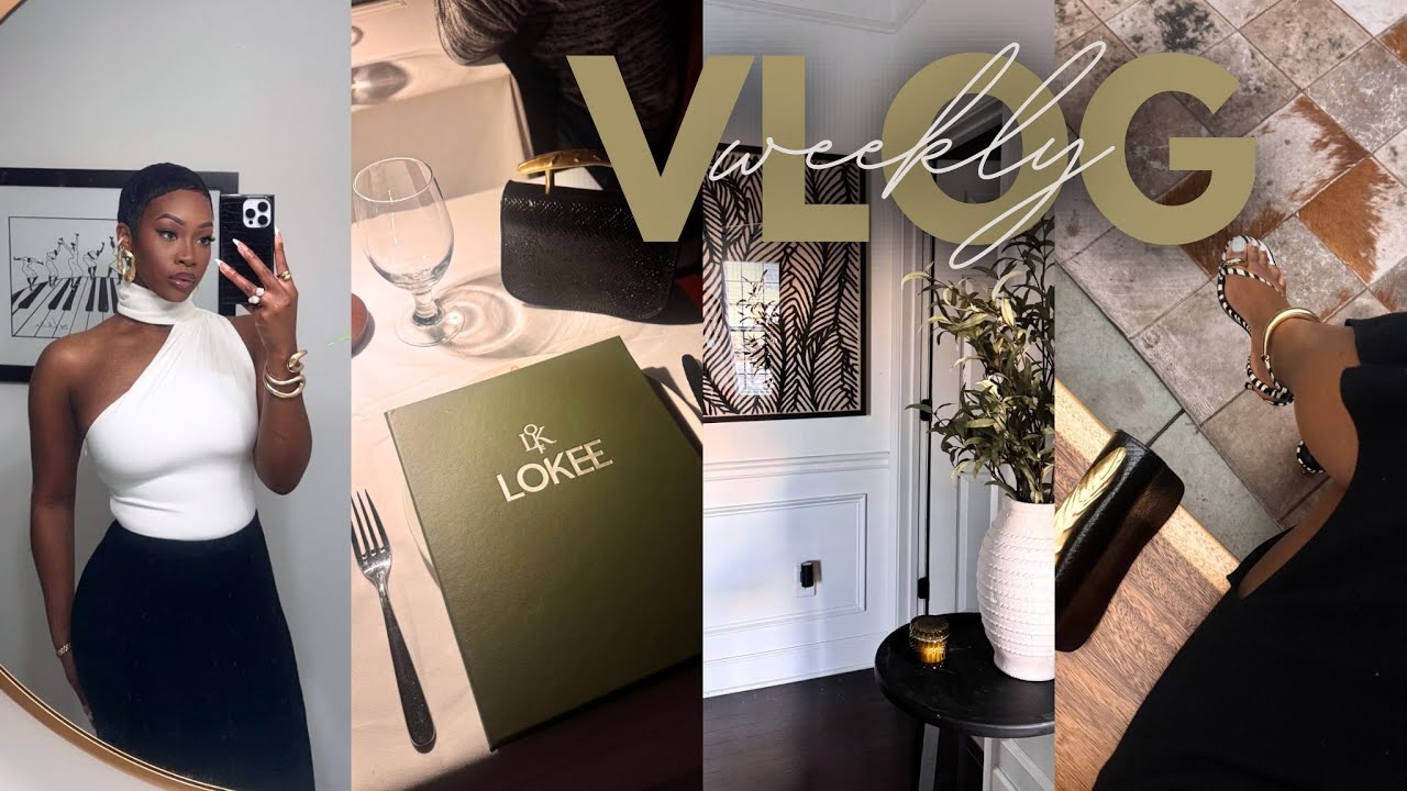 WEEKLY VLOG | home updates, podcast merch, girls night out & easy everyday makeup