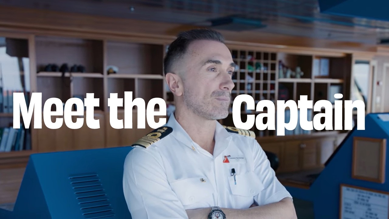 A day at sea with Carnival Captain Francesco Bencivenga