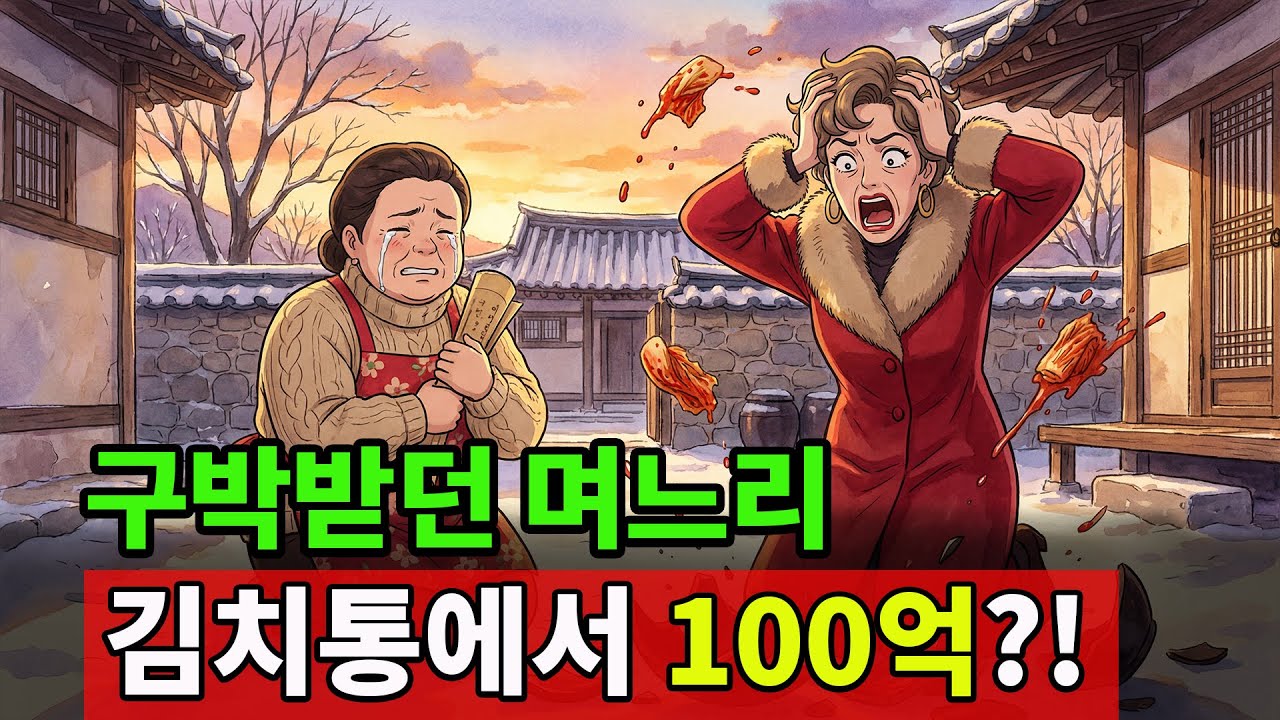 김치항아리 유언장, 며느리에게 100억이 갔다 #야담 #이야기아랫목