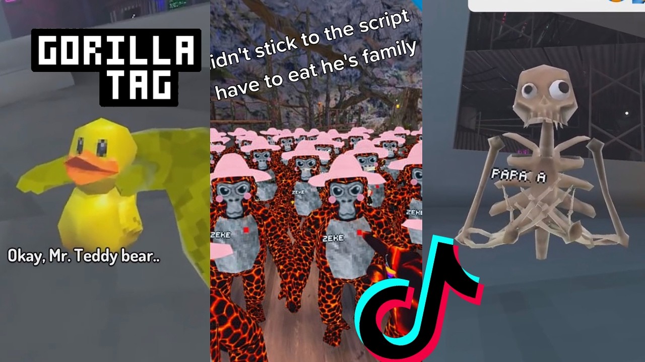 Gorilla Tag 🦍 Hilarious Monkey Moments 🔥 | Best TikTok Compilation 2026 😂