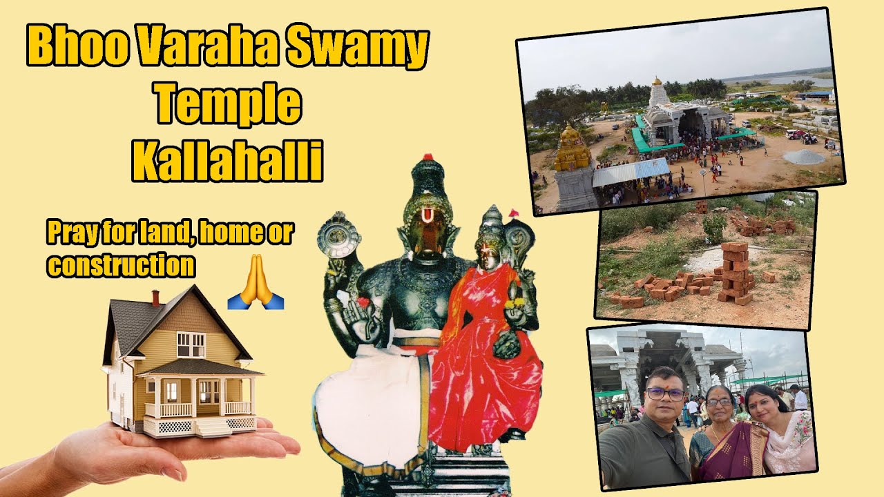 Day Trip to Bhoo Varahaswamy Temple Kallahalli Mysore | Blessing for new Land and Construction