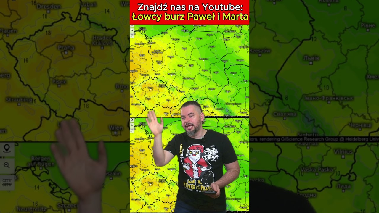 Pogoda na sobotę. #prognoza #pogoda #polska #prognozapogody