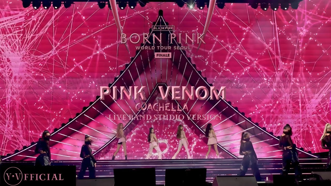 BLACKPINK  &lsquo;Pink Venom&rsquo; [ Coachella Studio Ver. ] | Y.V