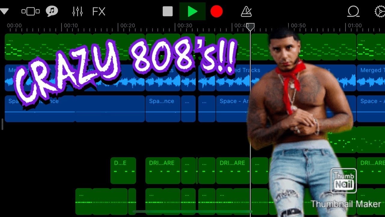 How to make a NY DRILL beat on Garageband IOS tutorial!