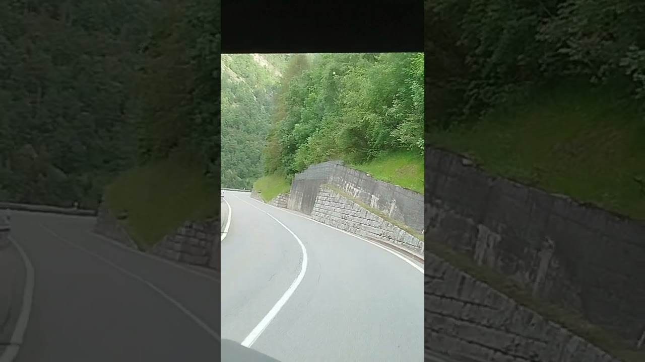 Saas fee bus travel from VISP Switzerland