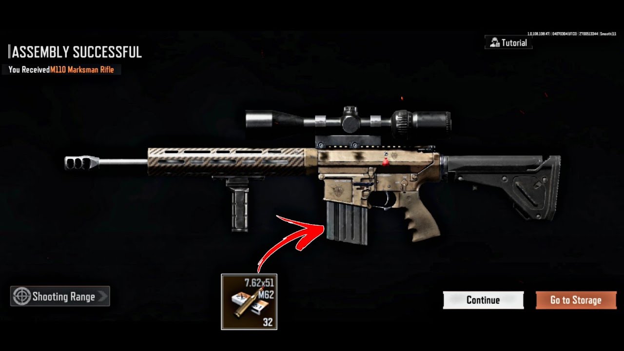 Mini M110 with M62 ammo in Valley | Arena Breakout