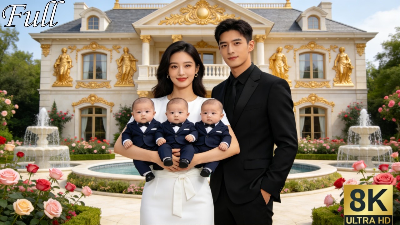 Il disparaît la nuit de noces!Cinq ans plus tard, elle revient avec triplés,milliardaire est le père