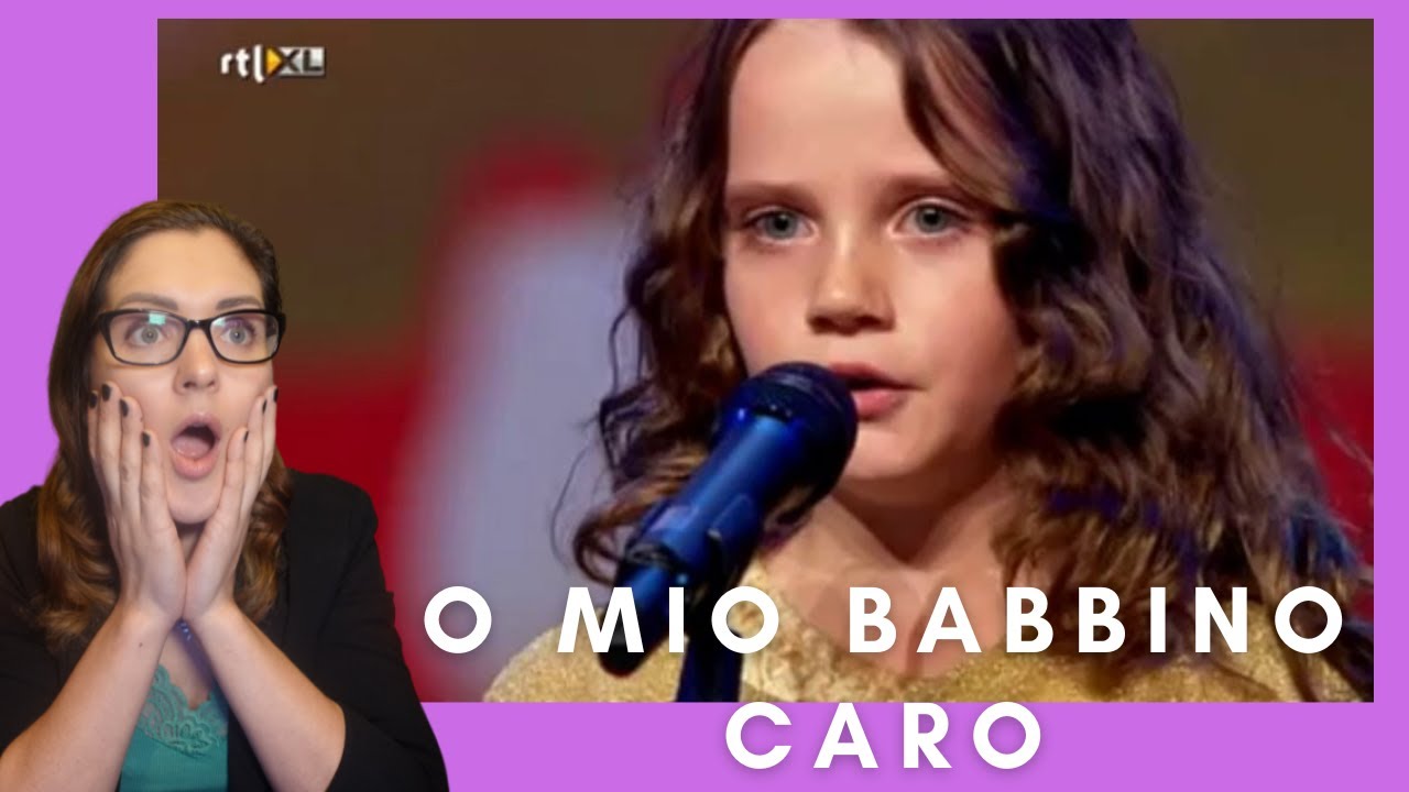 Amira Willighagen - O Mio Babbino Caro | Music Reaction |
