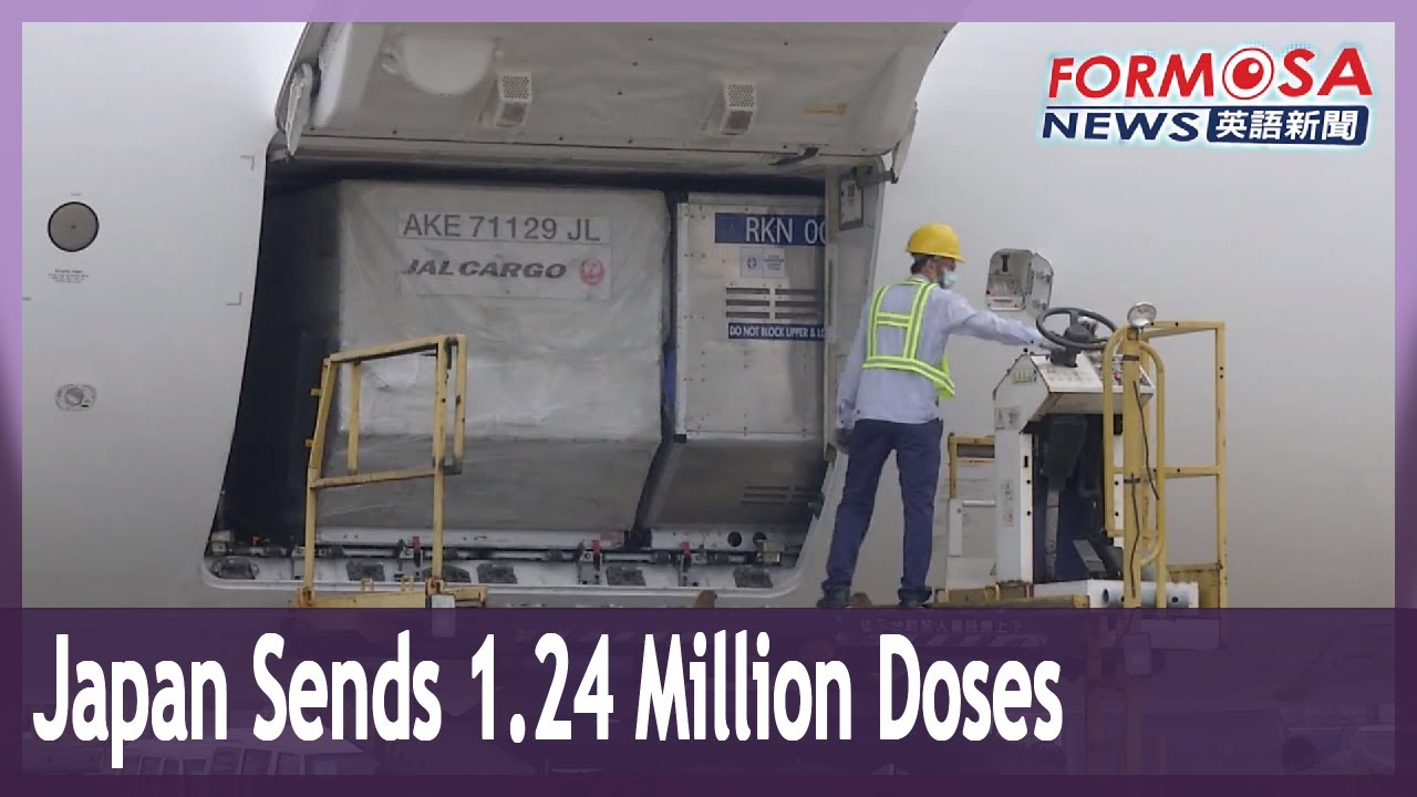 Japan donates 1.24 million doses of AstraZeneca COVID vaccine to Taiwan