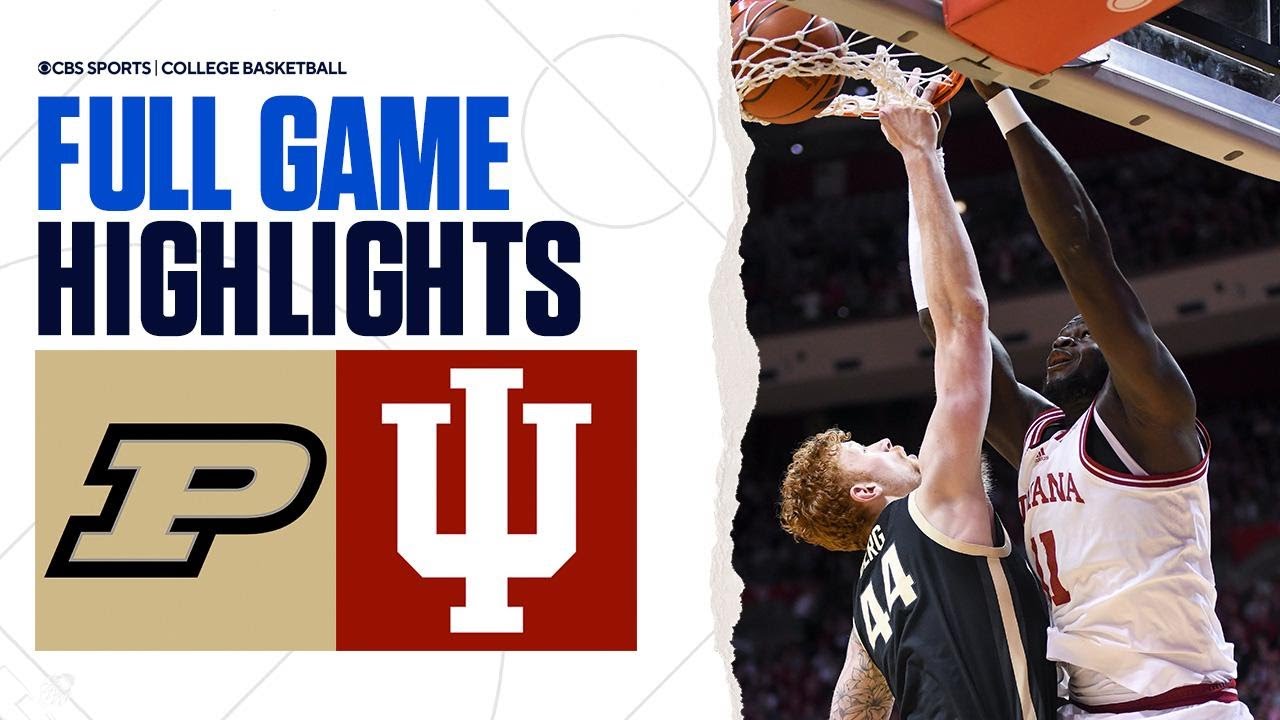 No. 13 Purdue vs. Indiana | FULL GAME HIGHLIGHTS