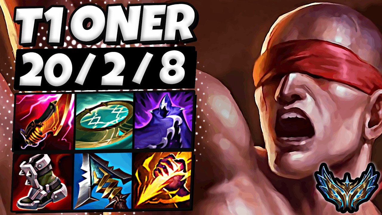 T1 Oner Lee Sin vs Vi [ Jungle ] Korea Challenger 2312 LP | Patch 26.10
