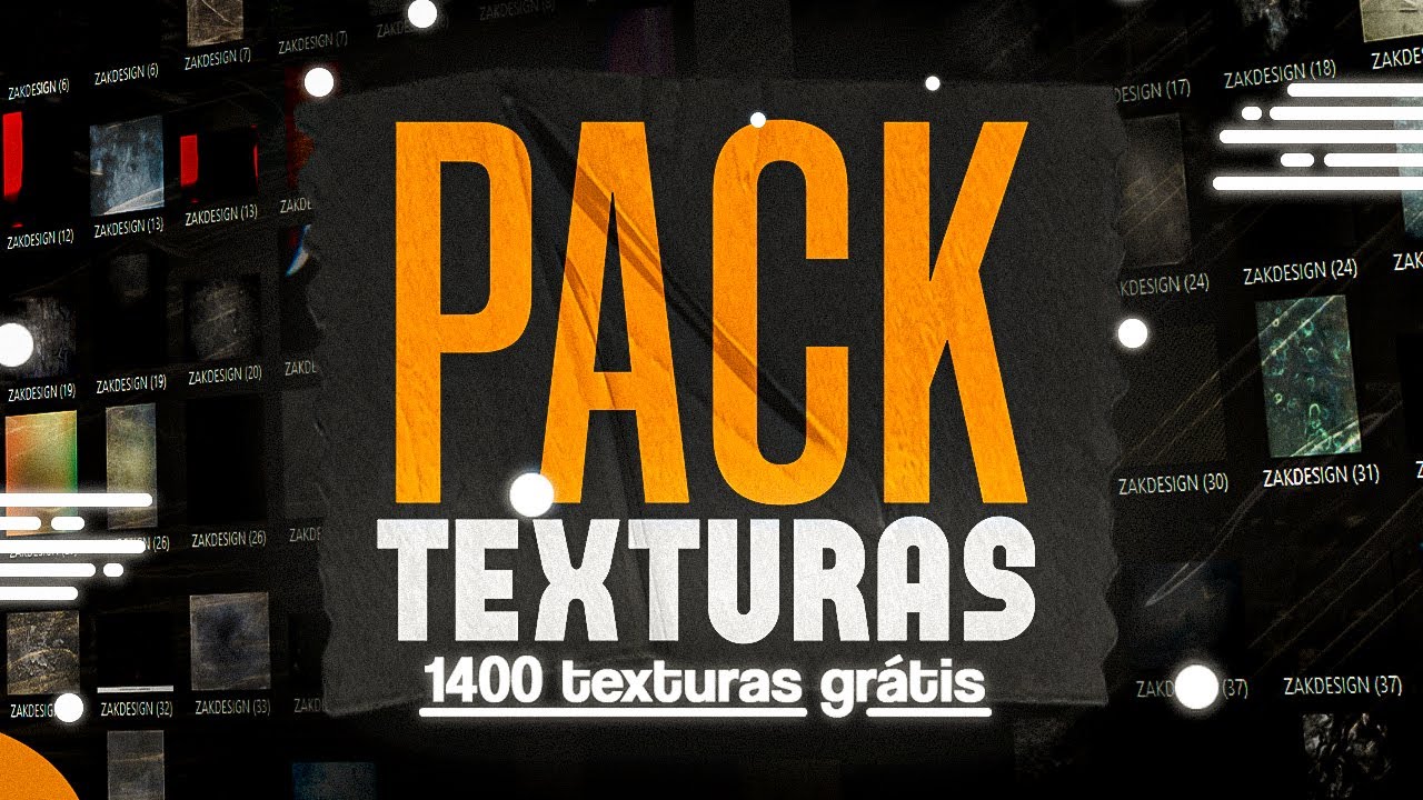 PACK DE TEXTURAS GRÁTIS!  - O MAIOR DO YOUTUBE