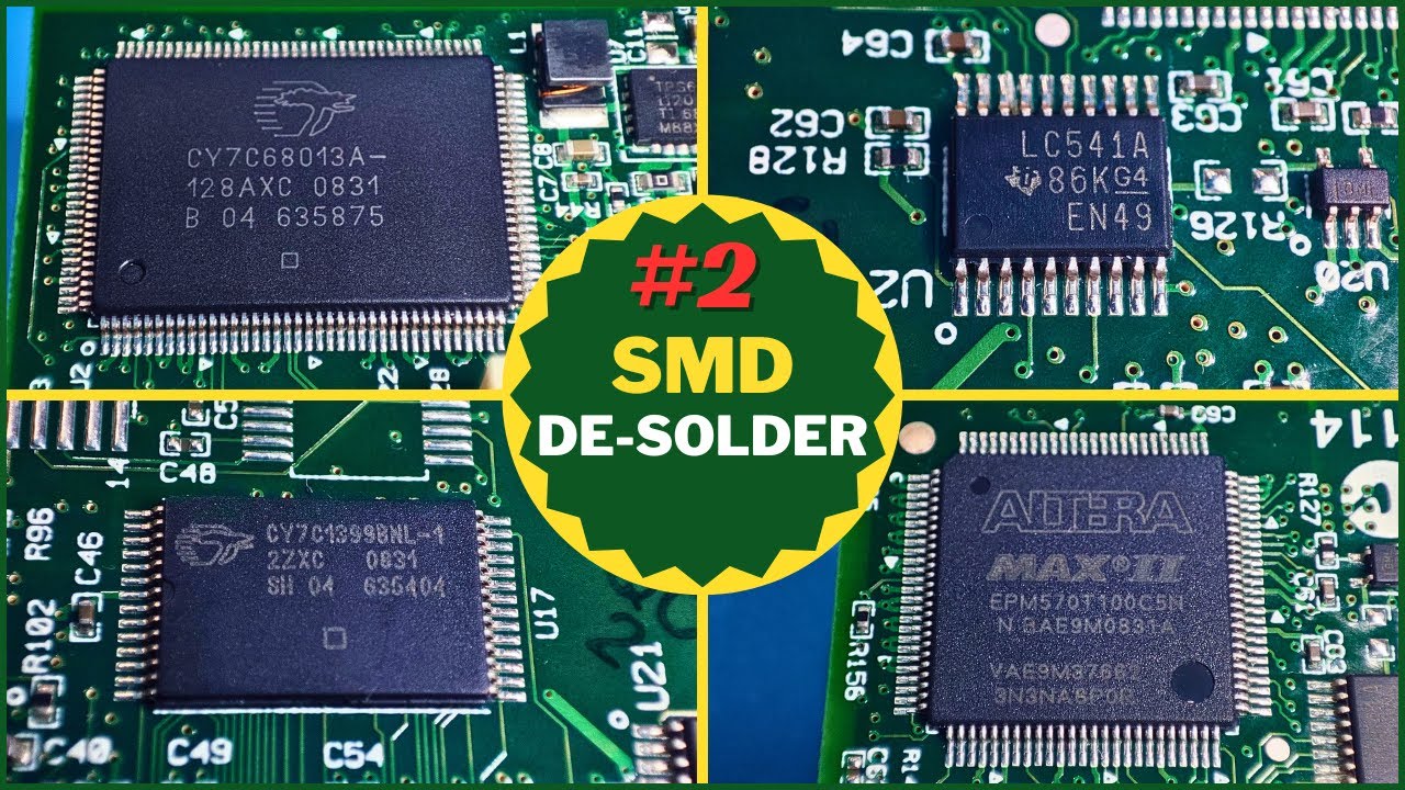 SMD Desoldering Tutorial in Hindi (Part - 2 of 10) #014 #india