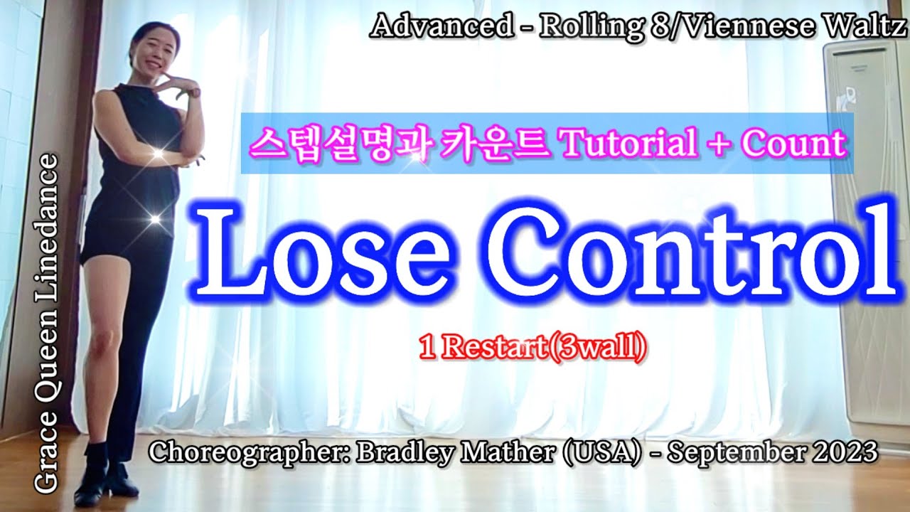 Lose Control/Linedance/Tutorial/count/스텝설명과 카운트/Advanced - Rolling 8/Viennese Waltz