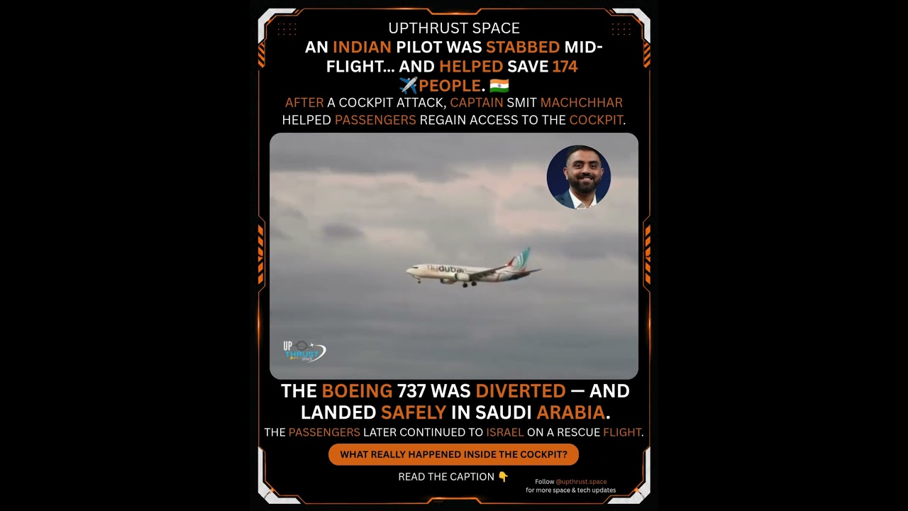 INDIAN PILOT STABBED MID-FLIGHT &mdash; YET 174 PEOPLE SURVIVED! ✈️🇮🇳