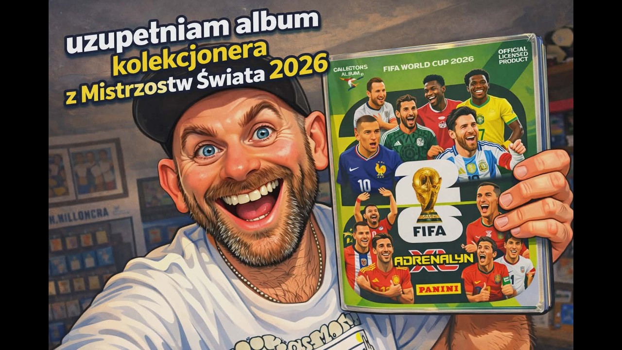HIT! PANINI WORLD CUP 2026 - PIERWSZE UZUPEŁNIANIE ALBUMU - SZOK! MAM JUŻ WSZYSTKIE NAJRZADSZE KARTY