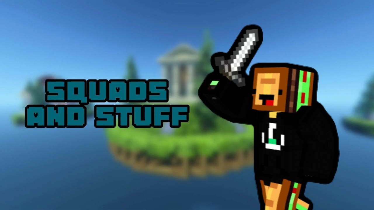 Amazingly Epic Squads Bedwars with @Steger_4