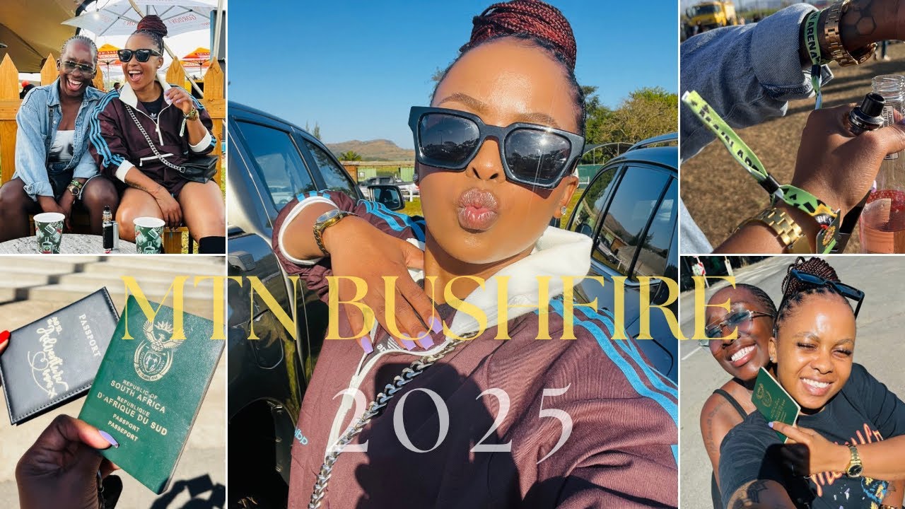 MTN BUSHFIRE 2025 🇸🇿: Let’s go to Swaziland | Girlfriend Trip | Travel Vlog