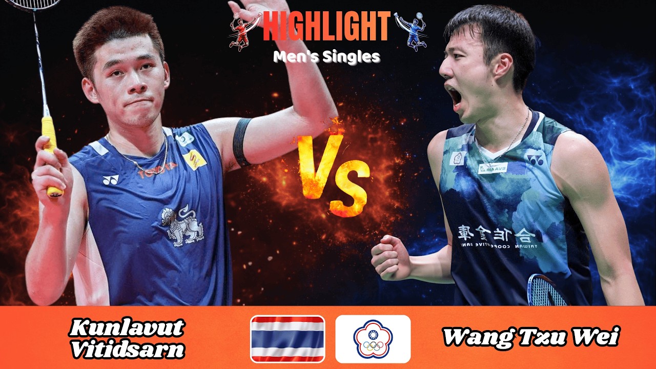 Men's Singles | Kunlavut Vitidsarn (THA) vs. Wang Tzu Wei (TPE) | Badminton 2026