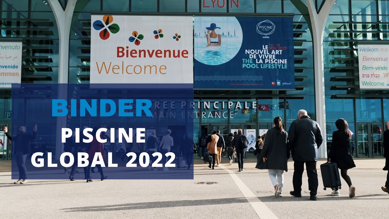 BINDER au salon Piscine Global 2022 à Lyon