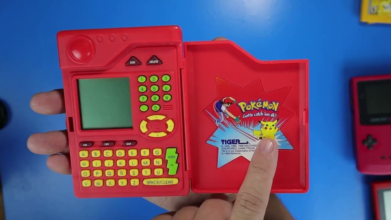 Tiger Electronics Pokédex — зрители представили ретро-путешествие по миру электроники (часть 1)