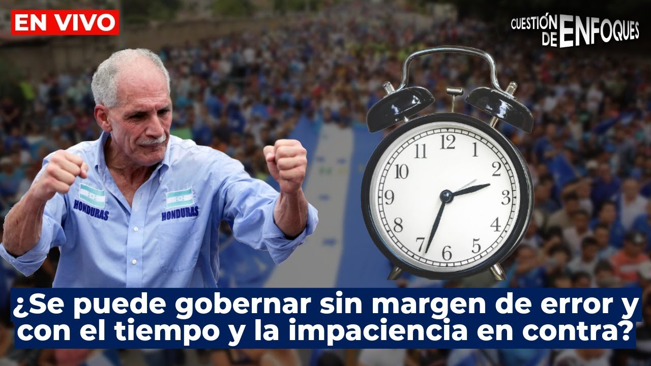 ¿Se puede gobernar sin margen de error y con el tiempo y la impaciencia en contra? | CDE💡| EN VIVO 🔴