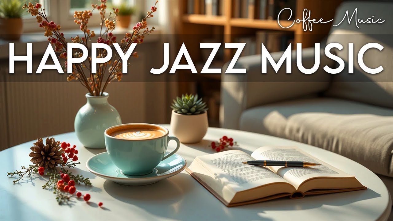 Happy Jazz Music ☕ Bossa Nova Coffee Vibes for Good Mood, Study Focus and Relaxing Morning