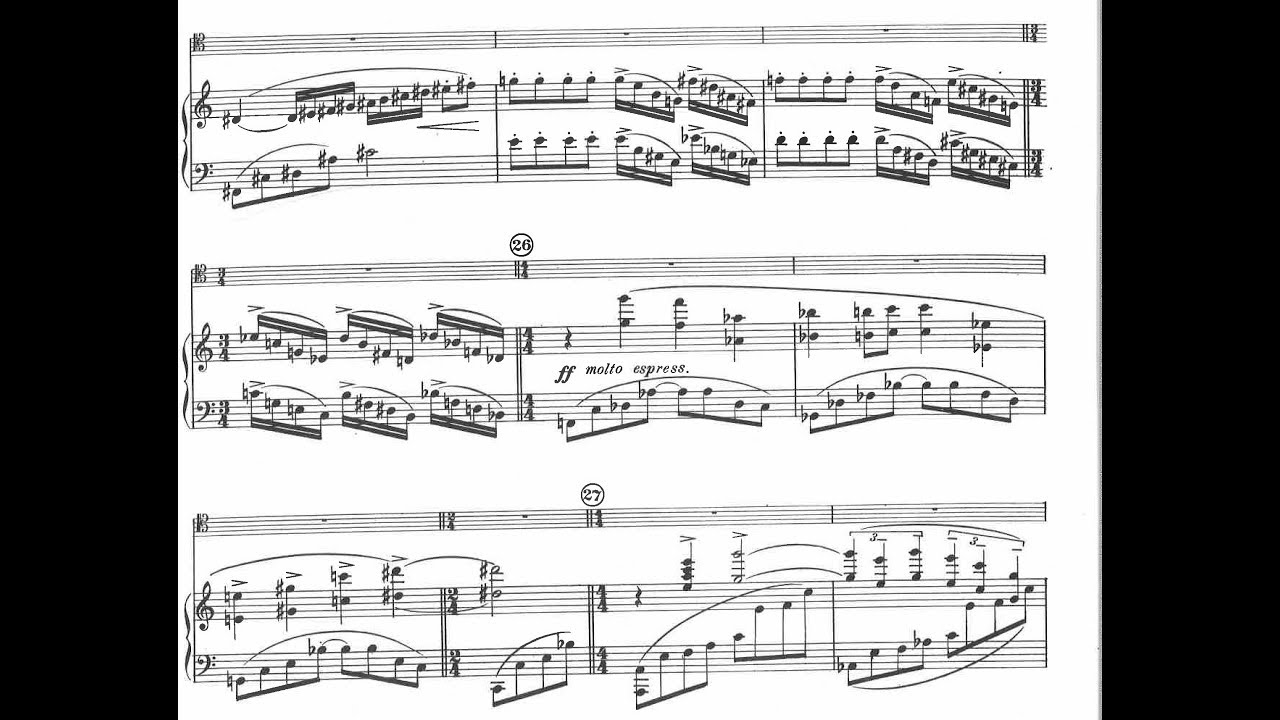 Henri Tomasi - Concerto for Trombone (1956) [Score-Video]