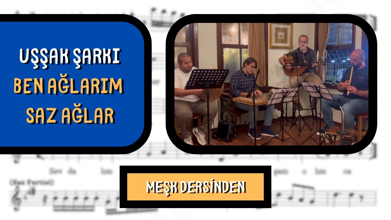 ÜMA MEŞK | Uşşak - Ben ağlarım saz ağlar | ÜMA ~ Üsküdar Makam Atölyesi
