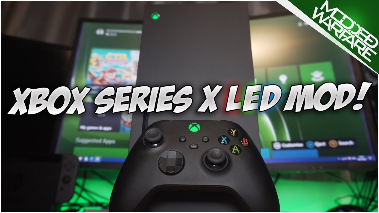 Руководство по модулю светодиодной подсветки Xbox Series X