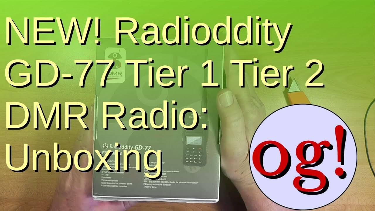 Unbox the Radioddity GD-77 (#81)