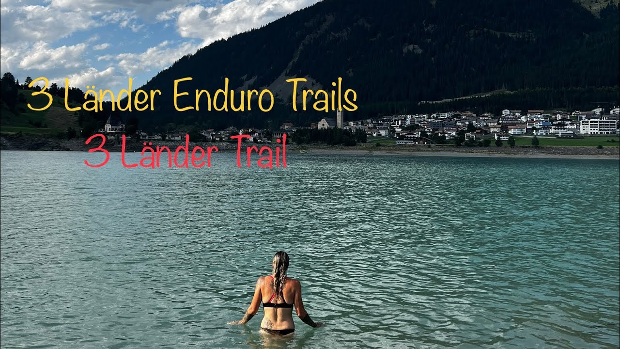 3 L&auml;nder Enduro Trails - mega Wurzelpassage auf dem 3L&auml;nderTrail