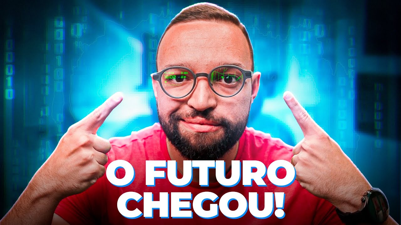 Esses ÓCULOS INTELIGENTES têm uma TELA INVISÍVEL! Eu COMPREI e te falo se VALE A PENA!