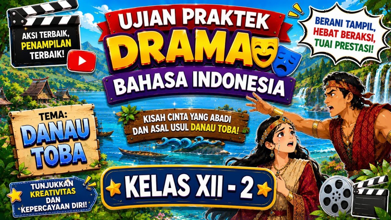 Ujian Praktek Drama Bahasa Indonesia SMA GEMA 45 SURABAYA - 