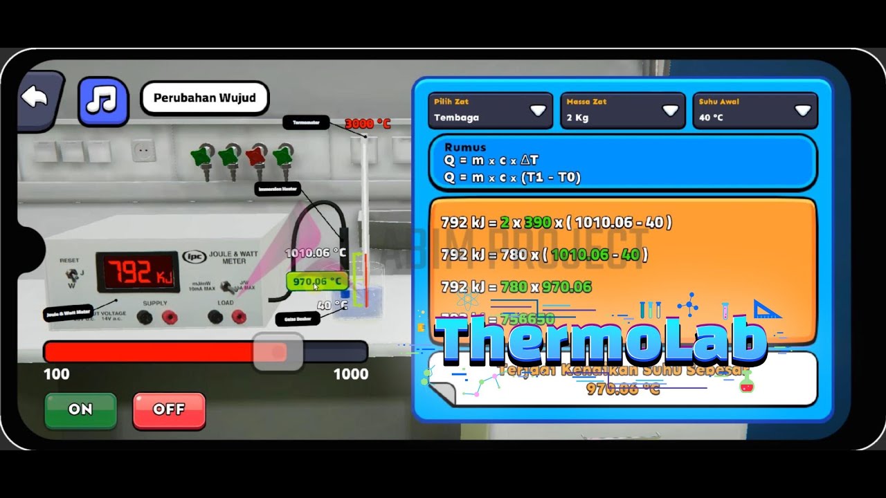 ThermoLab - Aplikasi Laboratorium Virtual Berbasis STEM