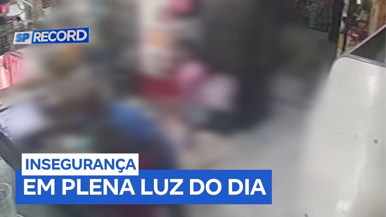 Roubo em Santos (SP): homem entra em adega e leva todo dinheiro do caixa