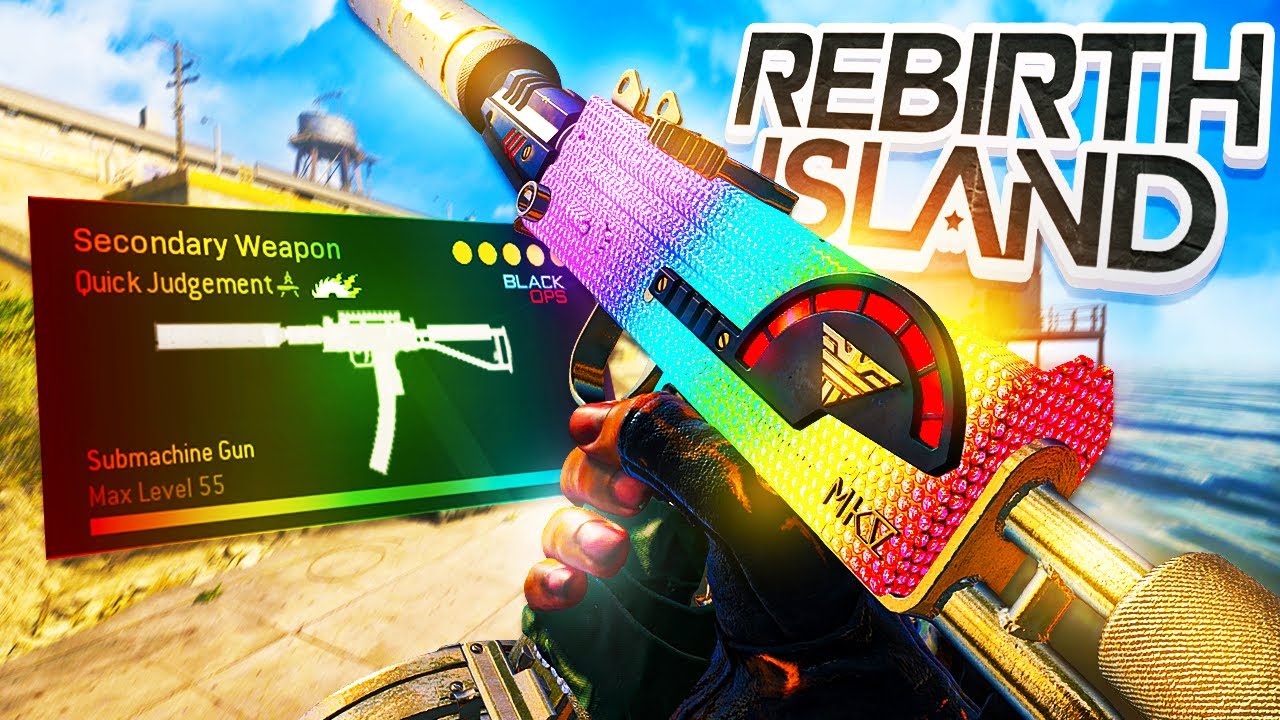 The UNSTOPPABLE MAC-10 on REBIRTH ISLAND! (Mac-10 Class Setup) - Warzone