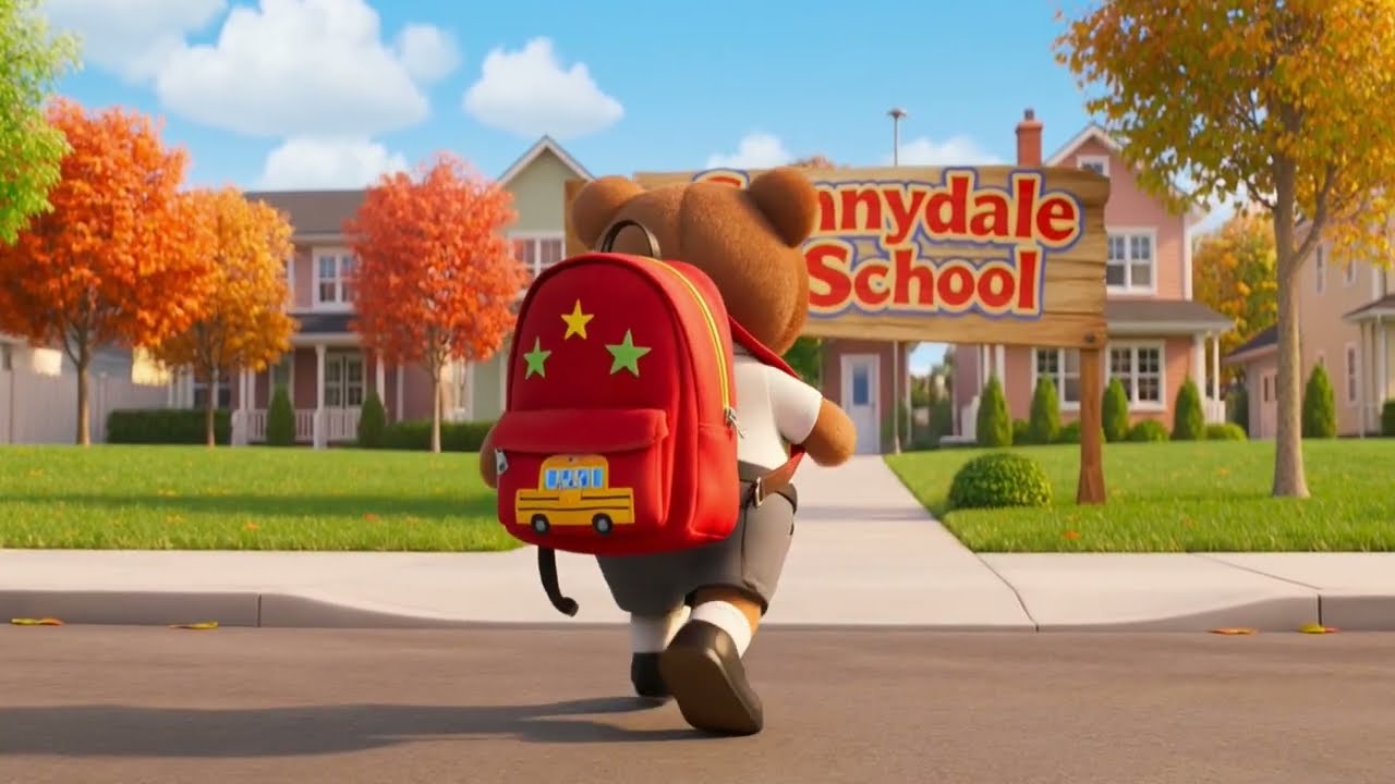 Teddy Bear, Teddy Bear, Touch the Ground –  Nursery Rhyme for Kids #kidseducation