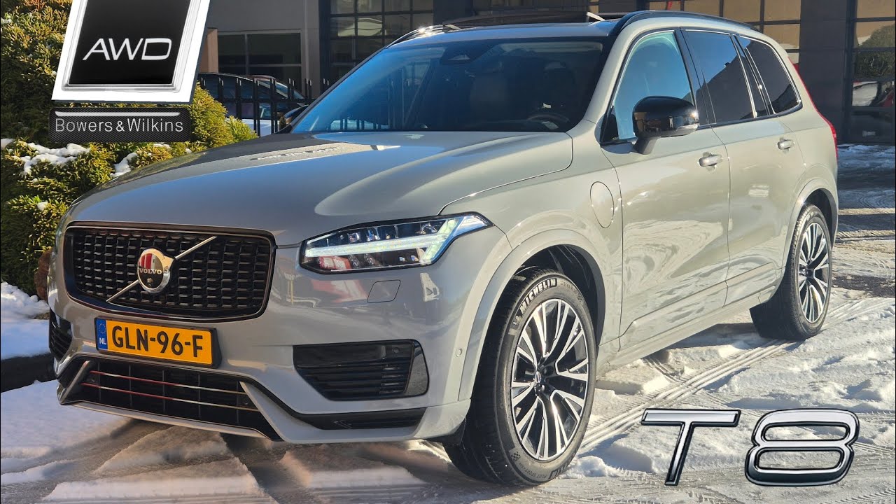 Volvo XC90 T8 455PK AWD Ultra Dark | Vapour Grey 