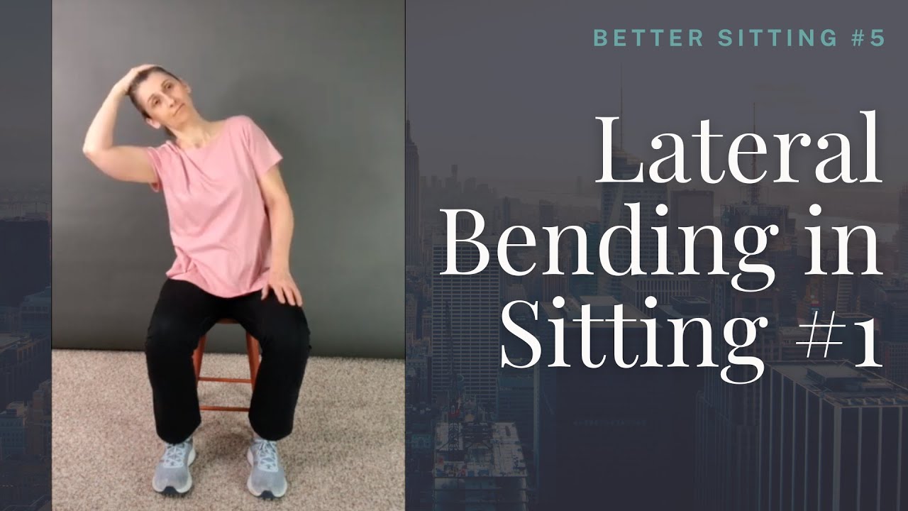 Feldenkrais Exercise for Better Sitting - Lateral Bending in Sitting Part 1