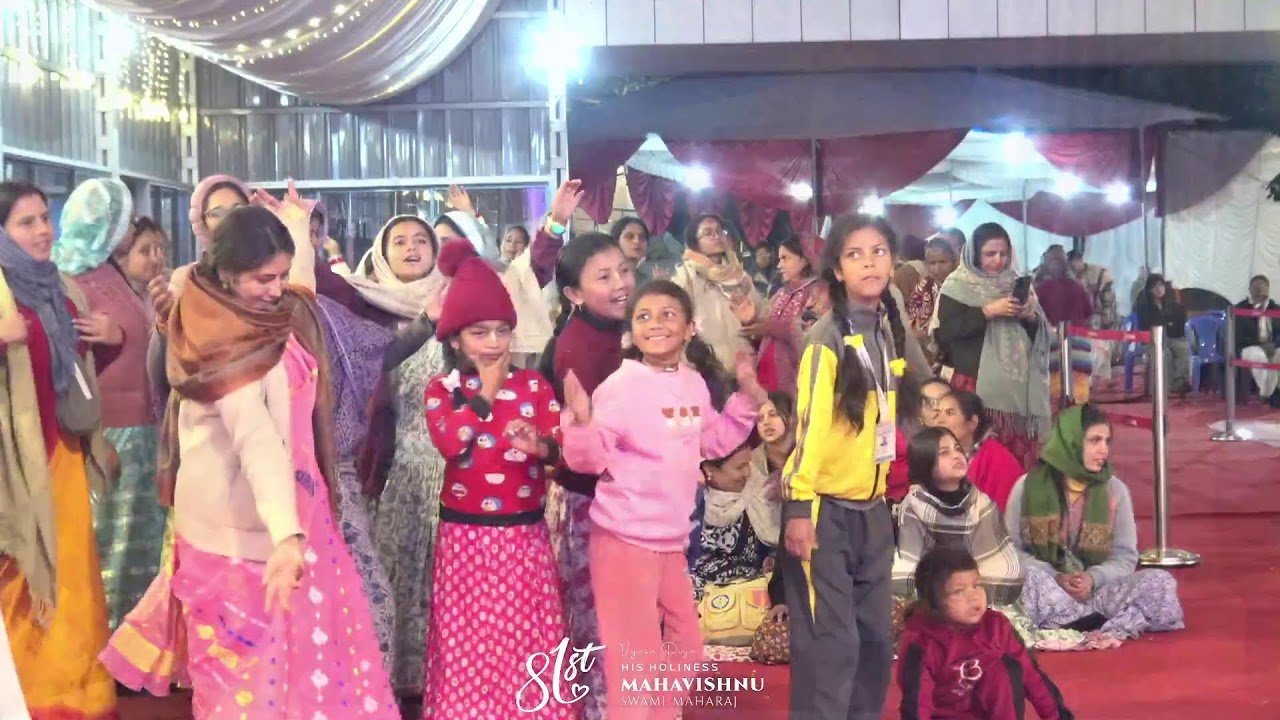 Stage Program in 81st Vyasa Puja of HH Mahavishnu Swami Maharaj | ISKCON Budhanilkantha Nepal