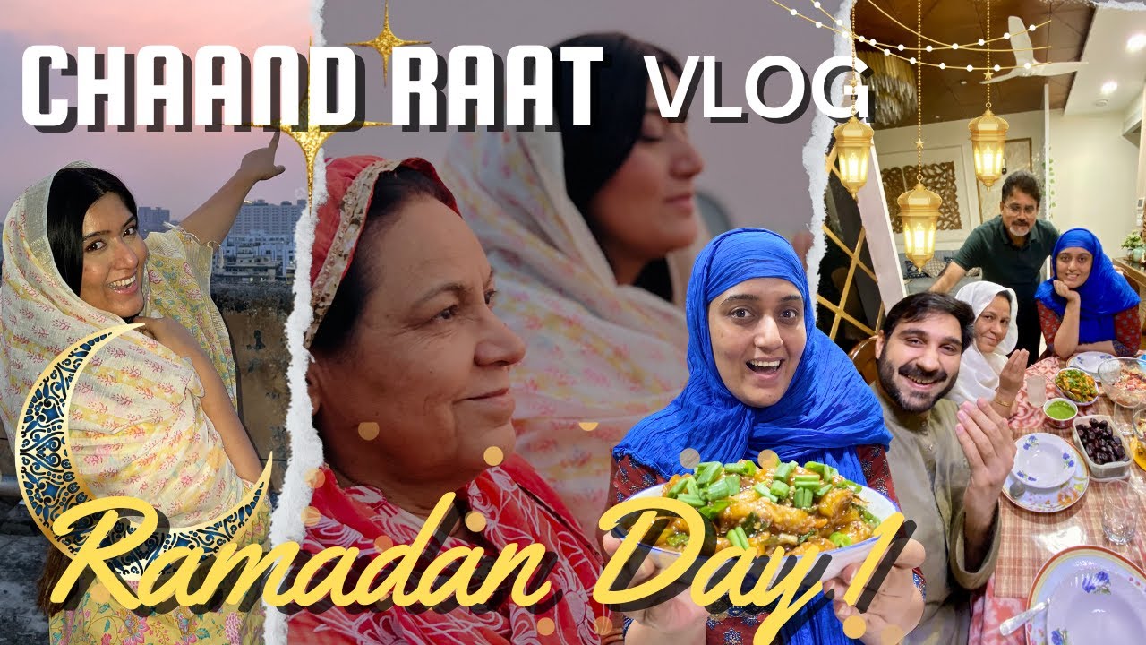 Ramadan Mubarak! Seeing the Chand & Celebrating Day 1 with Family 🕌🌙✨