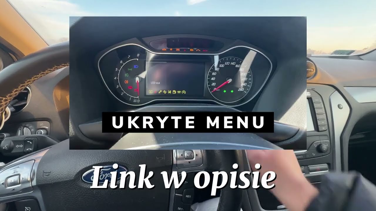 5 UKRYTYCH funkcji Mondeo MK4 o kt&oacute;rych nie miałeś pojęcia