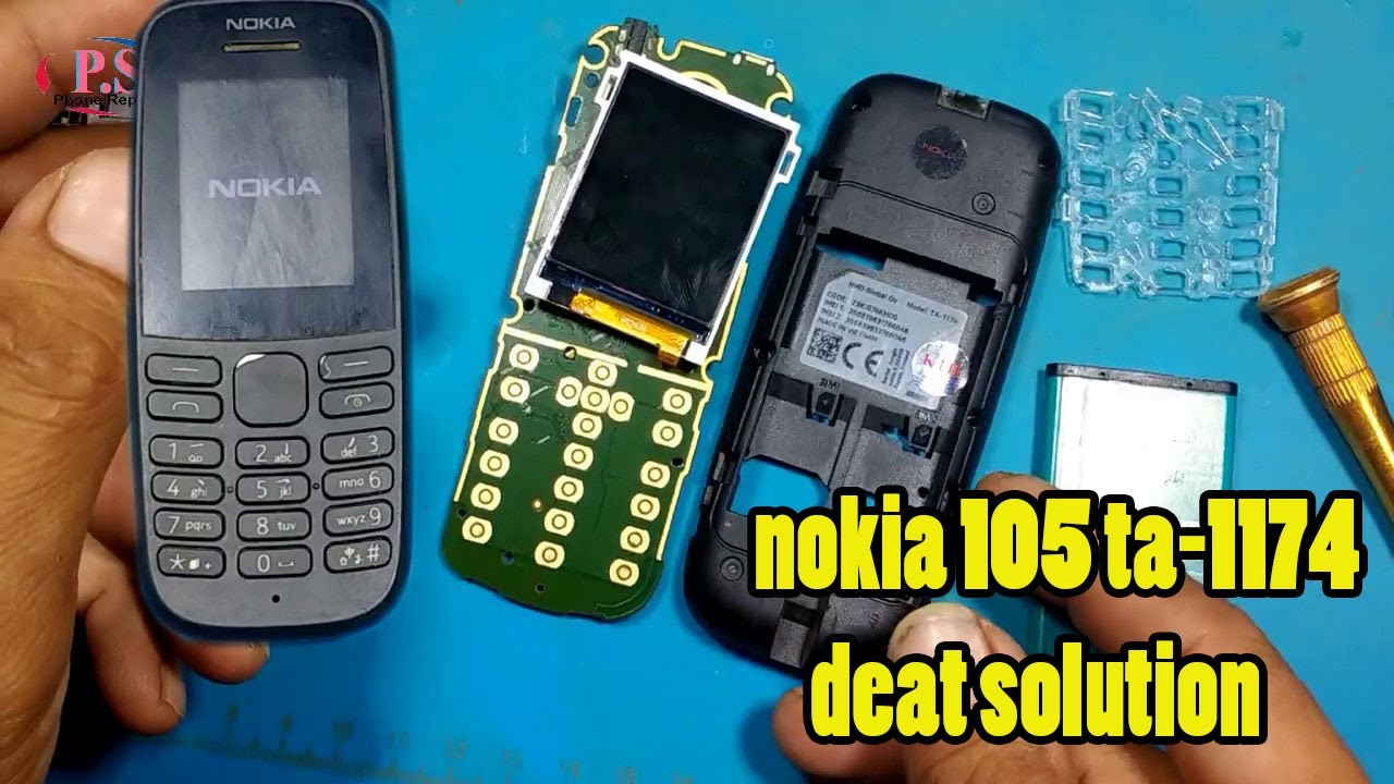 nokia 105 ta-1174 deat solution/how to repair nokia 105 ta-1174 deat solution