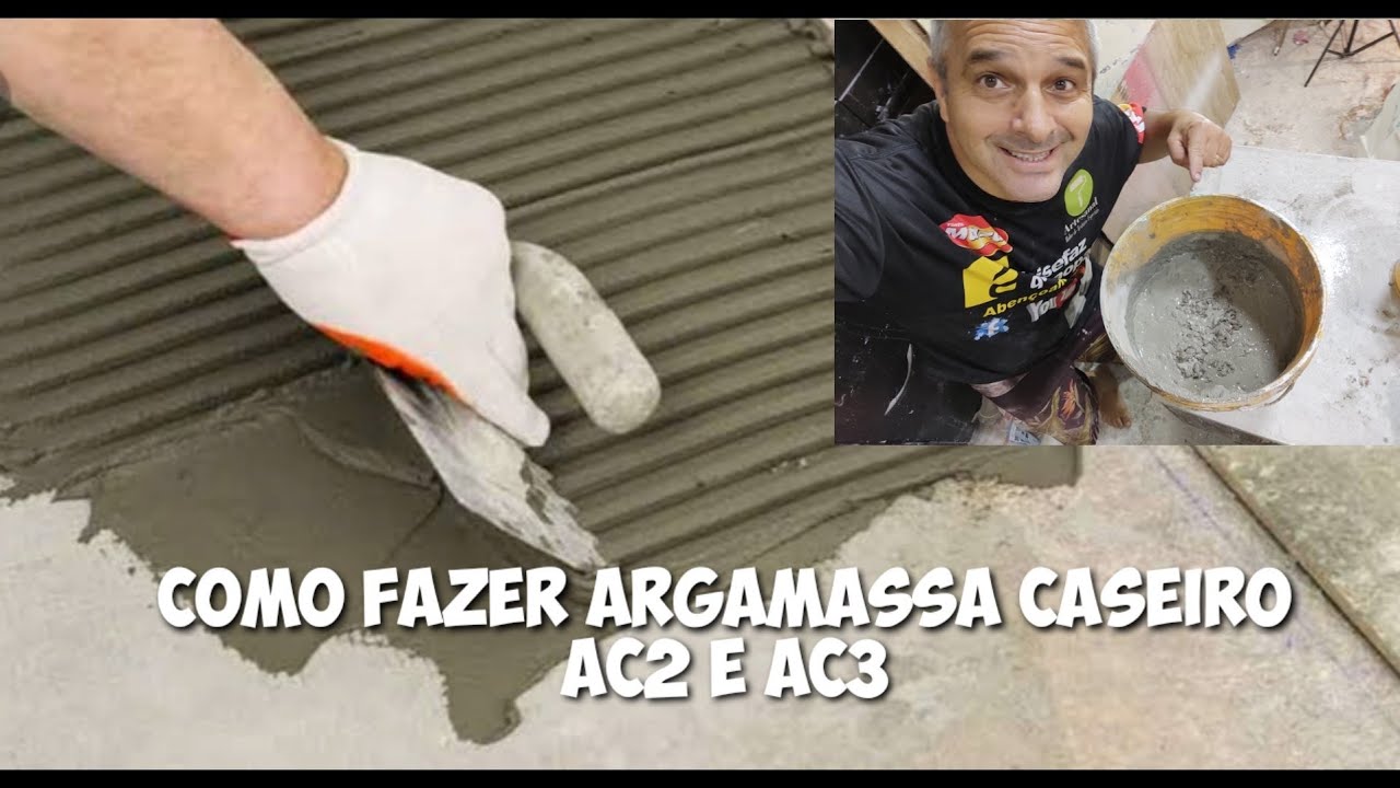 CHEGA DE ARGAMASSA CARA FAÇA A SUA COM APENAS DOIS PRODUTOS - TESTADO E APROVADO ARGAMASSA CASEIRA